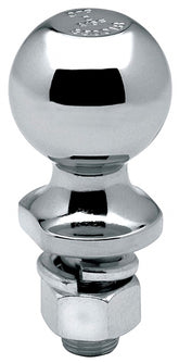 Reese 63908 Class IV Hitch Ball - 2-5/16" Ball x 1" Shank x 2-1/8" Shank Length, 7,500 lbs. GTW, Chrome